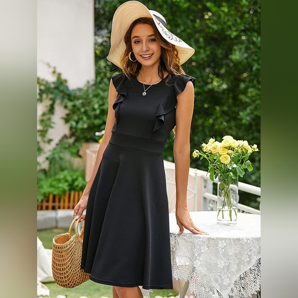 Yathon Ruffle Dress - Picture 2 of 12